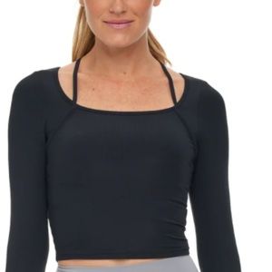 NWT Yoga BAND OF GOLD | BEDFORD RIBBED BALLET LONG SLEEVE